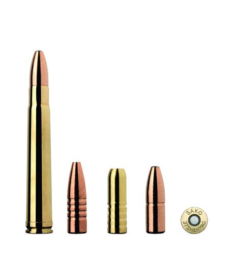 Le fabricant Européen SAKO propose trois chargements en calibre 375 H&H Magnum.