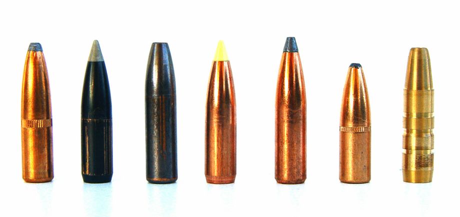 Détail de différents projectiles proposés en calibre 270 WSM.