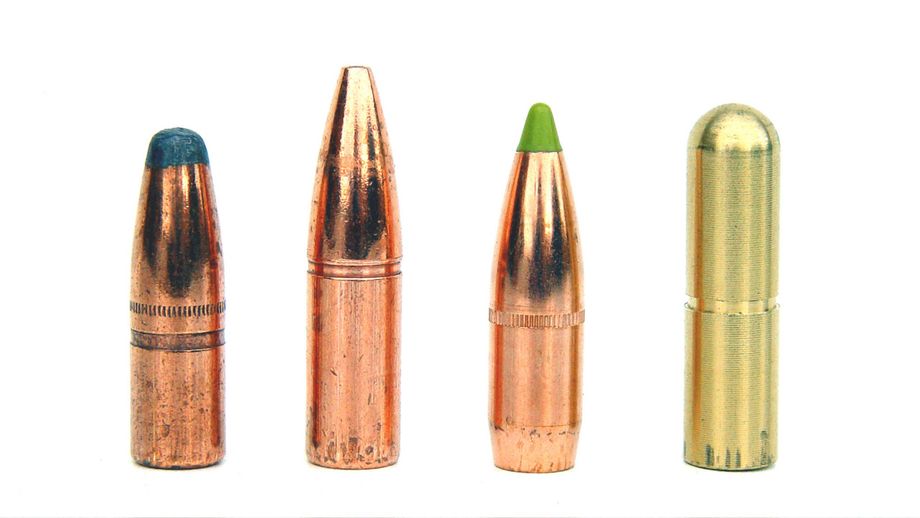 Sako charge quatre modèles de balles pour son calibre 9,3x66 mm. Le choix s’est porté sur des projectiles qui sont parmi les plus performants du marché.